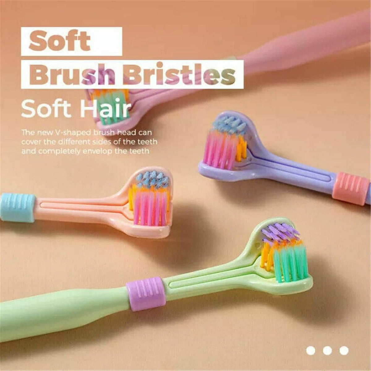 Three-Sided Brush - Buy 1 Get 1 Free
